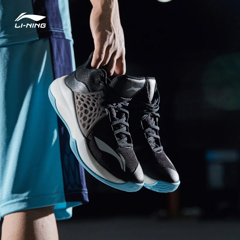 Li-Ning/мужские кроссовки для баскетбола SONIC TD On, светильник из дышащего ТПУ материала, спортивная обувь с подкладом, кроссовки ABPP029 XYL249