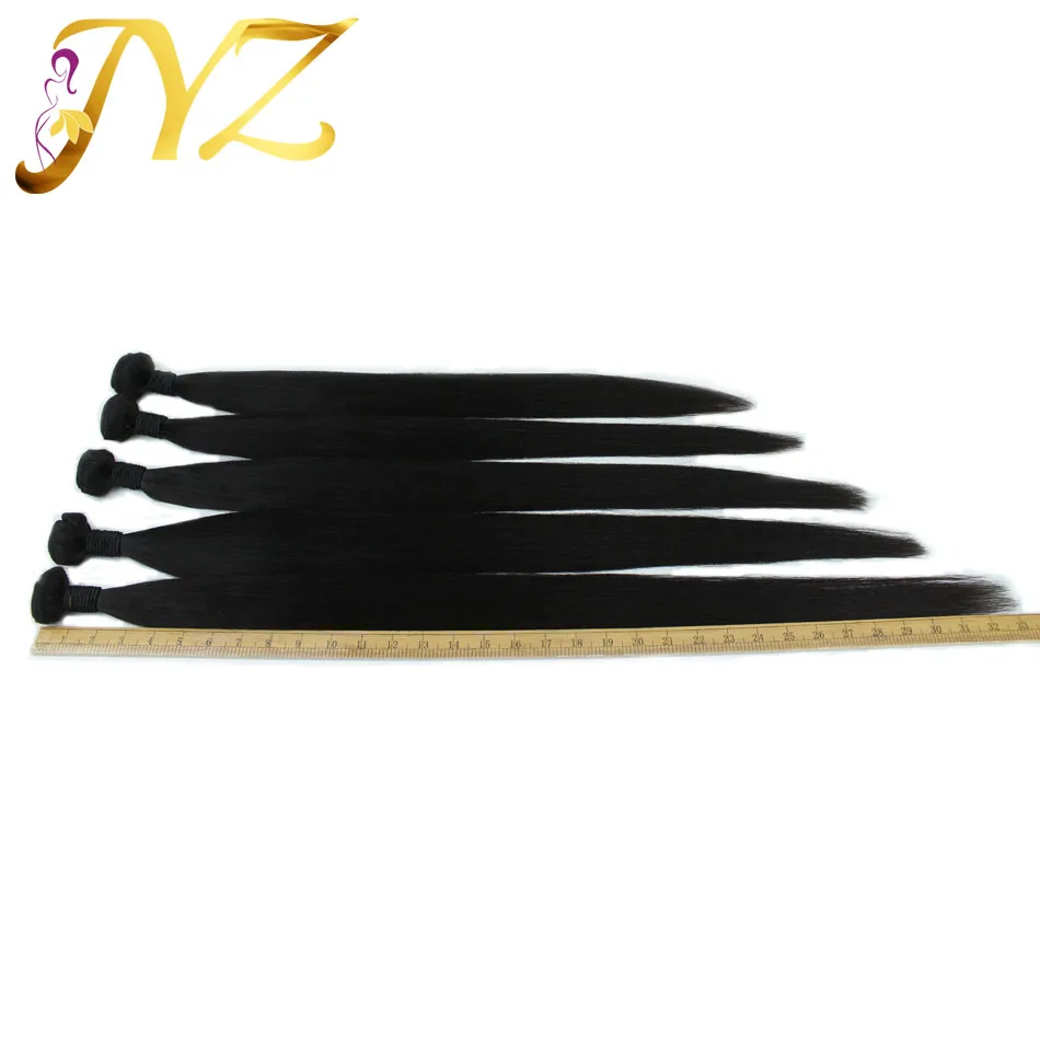 

Long Length Brazilian Straight Hair Weave Bundles Natural Color 100% Human Hair Weaving 3 Pieces 24-38 inch Remy Hair Extension