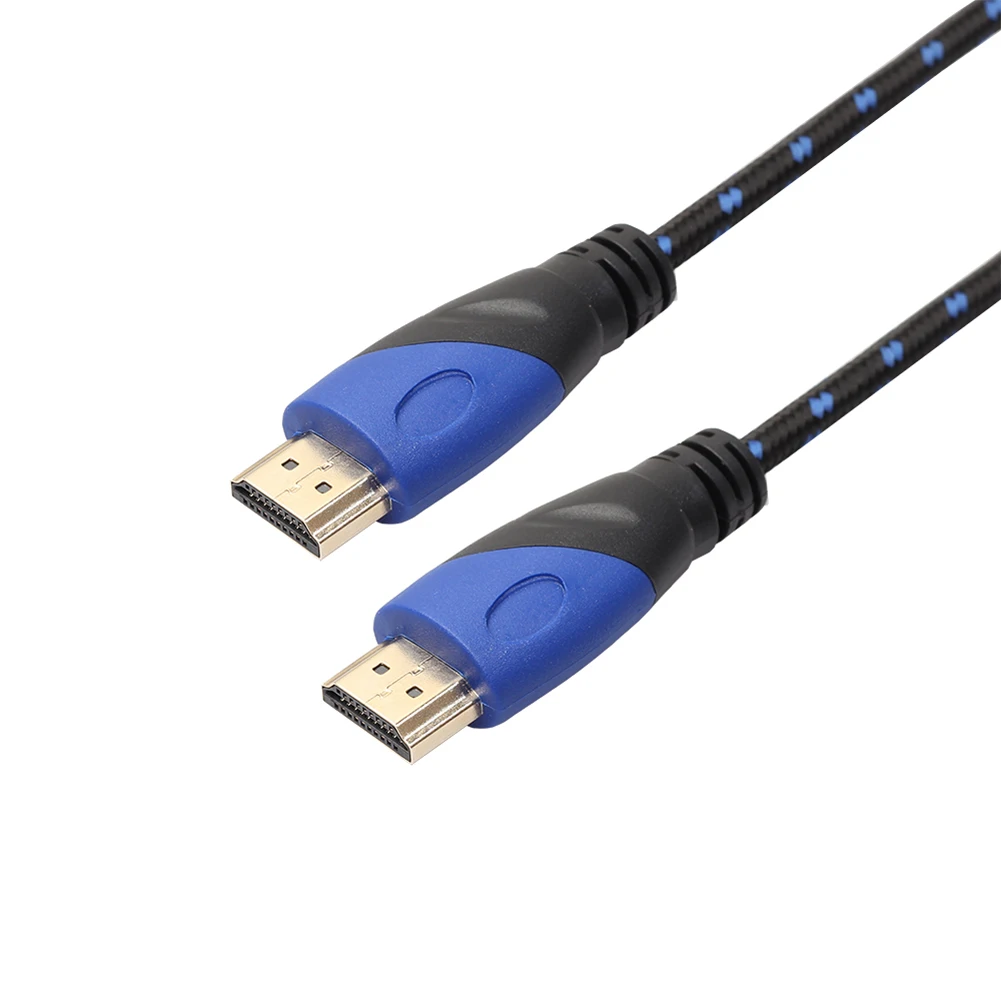 Длинный HDMI кабель с позолоченным покрытием V1.4 AV HD 3D для Xbox HDTV 1 м 15 М 1080P цифровой L3FE