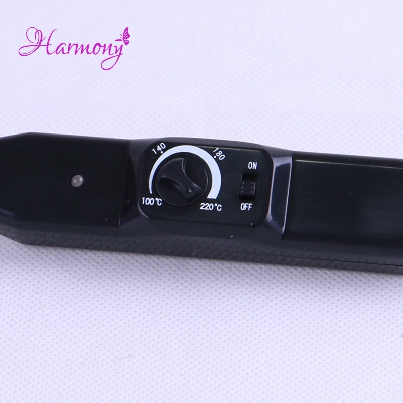 2pcs Loof Hair Extension Fusion Iron Temperature Control Melting hair extension connector heat iron with free gift kit