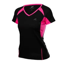 Y Women’s Running Shirt Short Sleeve V Collar Breathable Mesh Quick-drying Fitness Training Sportswear T-shirt Running Top