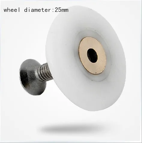8 шт. нейлоновые диски для раздвижных дверей толщина 4 мм Диаметр колеса: 25 82