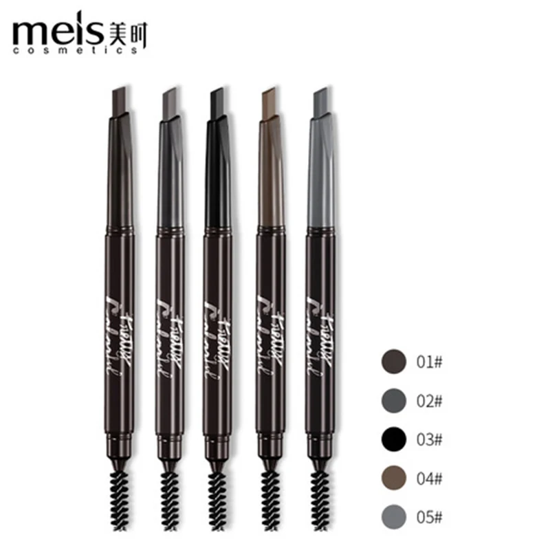 

Eyebrow Pencil Waterproof Eye Brow Pen Natural Eyebrow Tint Long-Lasting Eye Enhancer 5 Colors
