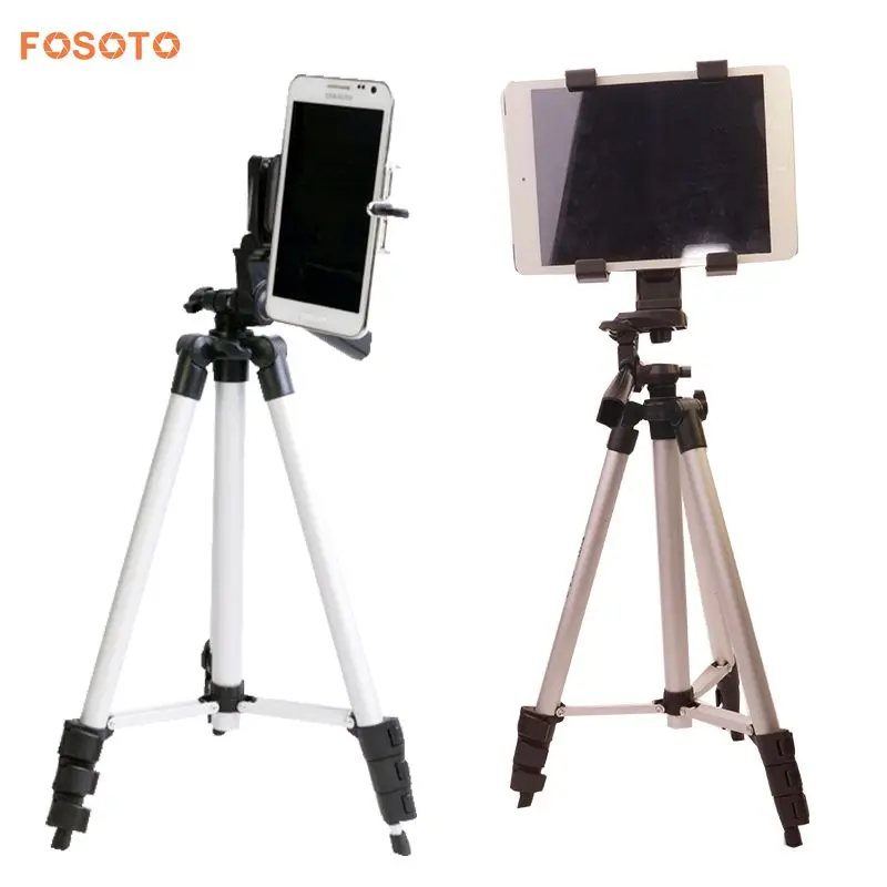 FOSOTO New Professional Camera Tripod Monopod Mount Holder Stand&Tablet