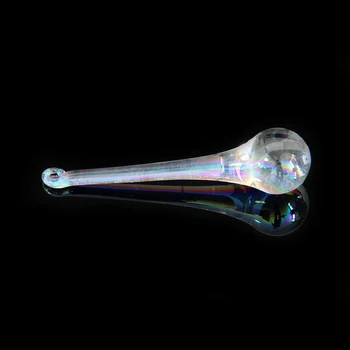 

10pcs AB Color 16x60mm Crystal Rain Drop Chandelier Pendant Drop Sun catcher