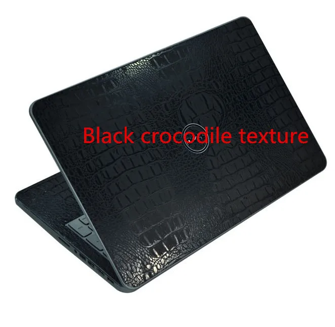 Специальные виниловые наклейки для ноутбука из углеродного волокна для hp ProBook 450 G5 5th Gen 15,6" - Цвет: Black Crocodile