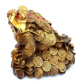

10.8" Pure copper Cicadas home craft decoration