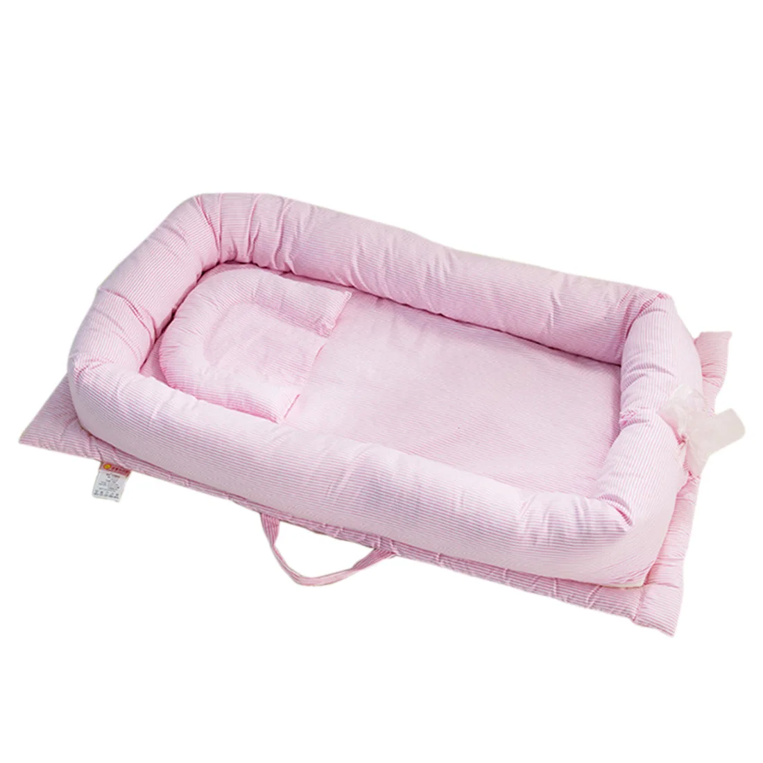 Детская кроватка портативная люлька детская дорожная Складная бионическая кровать Младенческая лежак детское тканевое гнездо сумка для