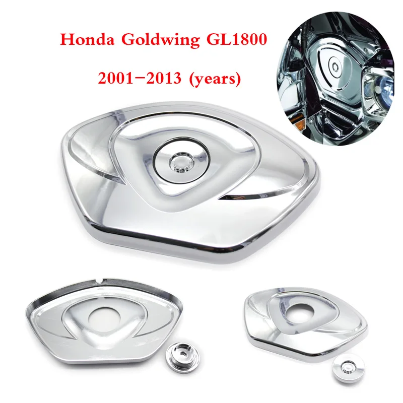 For Honda GL1800 GOLDWING GL 1800 2001-2013 New Chrome Motorcycle Front Chain Timing Cover Case For Honda GL1800 GOLDWING GL 1800 2001-2013 New Chrome Motorcycle Front Chain Timing Cover Case