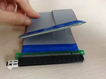 

1X16 PCI-e express male to female extender riser card Flexible cable