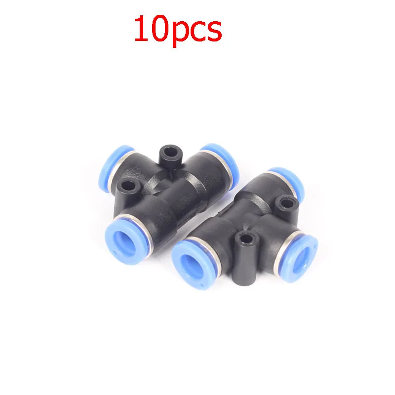 10PCS Plant UAV Water Pipe Connector Preservative Quick Release Water Tube Tee Joint Two Joint for RC Drone Multirotor DIY Acc