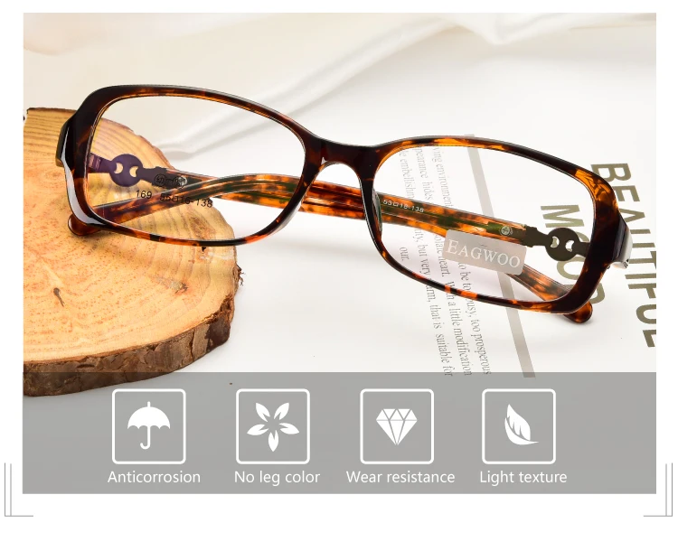 Ацетат TR90, женские дизайнерские очки, полная оправа, кристальная оптическая оправа, рецепт, простые прозрачные элегантные очки для глаз 169