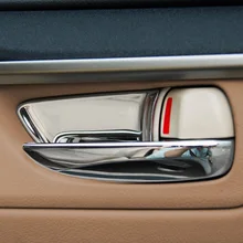 lsrtw2017 stainless steel car font b interior b font door bowl cover for lexus ct200h 2012