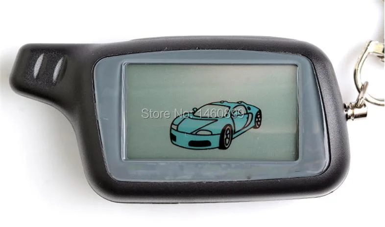 X5 LCD Remote Control Key Fob with LOGO For Russian Version Vehicle Security Two way