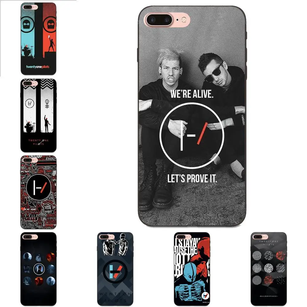 Модные Twenty One Pilots 21 ультра тонкие для Huawei nova 2 Plus 2S 3i 4 Y3 Y5 II Y6 Y7 Y9 Lite Prime 2017 2018