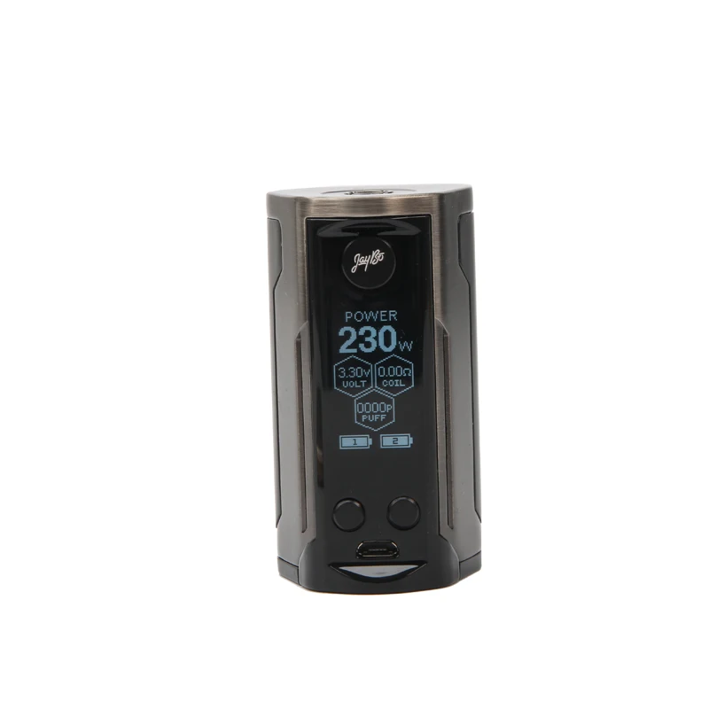 Wismec Reuleaux RX GEN3 Dual 230W RX GEN 3 Dual Box MOD Electronic Cigarette Vape Support GNOME King Tank Vaporizer 04