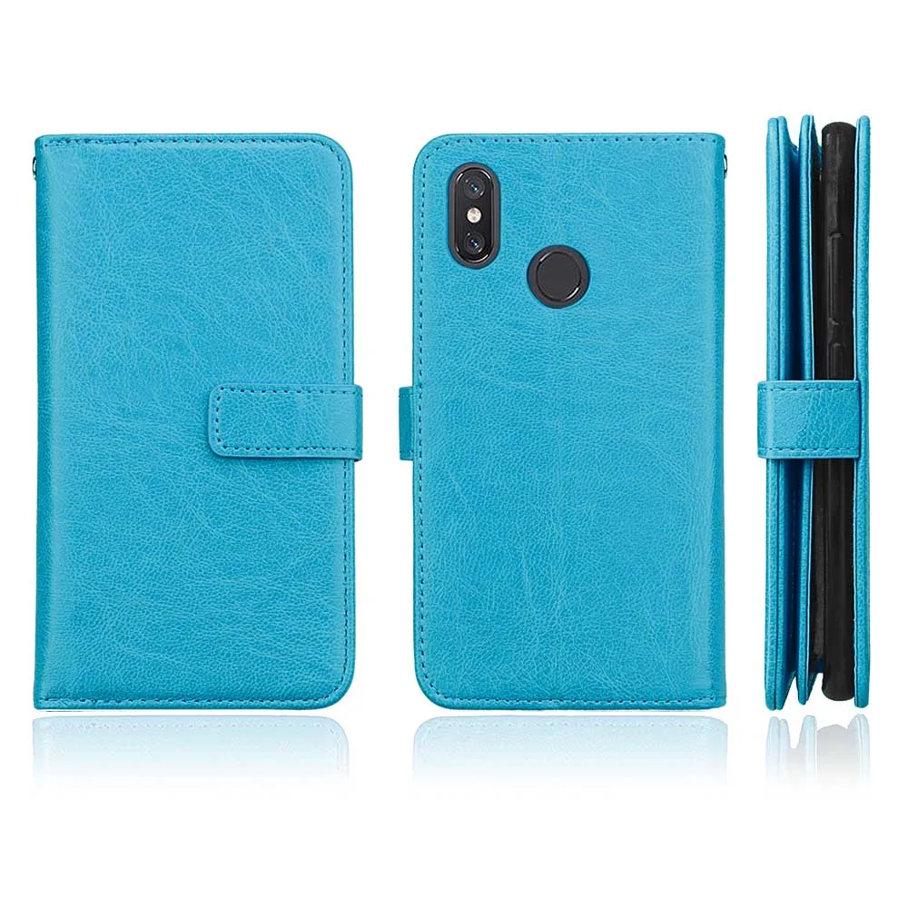 Buy Best 2qI9J 9 Card Slots Flip Wallet Phone Case for Xiaomi Mi A1 A2 Lite 8 SE Redmi 5 Plus 5A 6 6A S2 Note 5 Pro 5A PU Leather Stand Cover