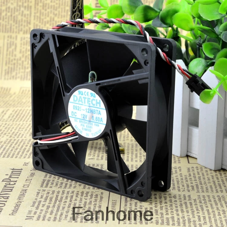 For DATECH 0925-12HBTA-2 12V 0.7A 9cm Dell dedicated / desktop cooling fan