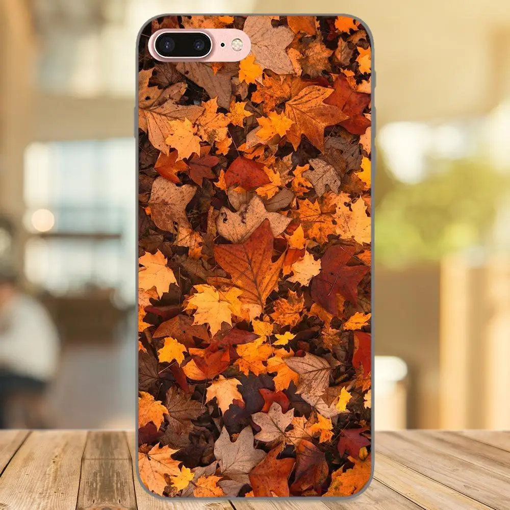 Красные кленовые листья для Huawei Honor Enjoy Mate Note 6s 8 9 10 20 Lite Play Pro P smart Soft TPU