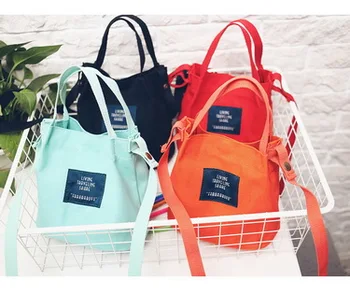 

by dhl or ems 100pcs 2017 New Fashion Women Female Japanese Solid Color Soft Candy Color Small Bag Casual Handbags