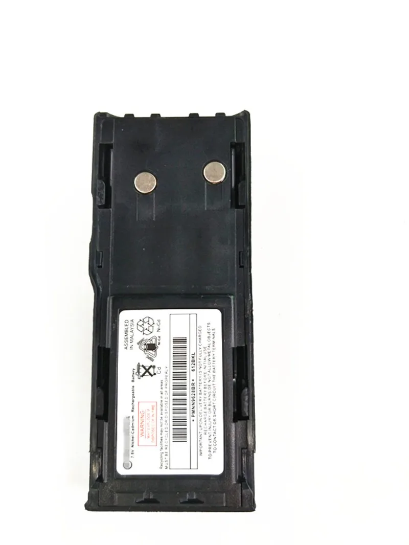 XQF 7,4 v 1200 mAh Ni-CD Батарея PMNN4028ARC для MOTOROLA GP300 GP-300 GP88 GP-88 LTS2000 двухстороннее радио - Цвет: Черный