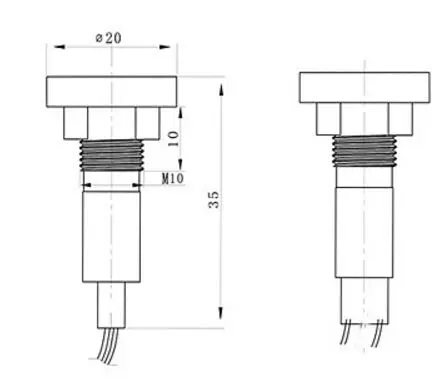 drawing of 10mm