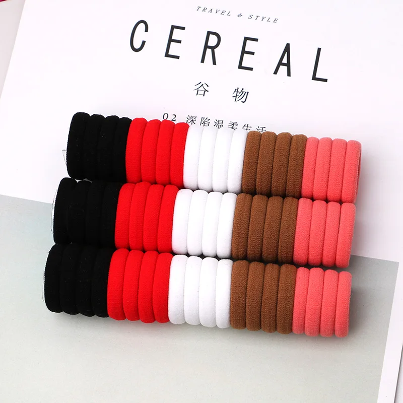 2pcs/lot kids hair rope Hair Accessories Scrunchy Elastic Hair Bands HairBand Girls decorations Rubber Band for hair 3cm