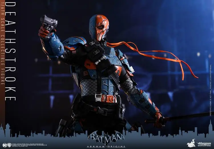 Полный набор 1/6 масштаб Бэтмен: Arkham Origins Deathstroke VGM30 фигурка игрушка Коллекционная фигурка кукла игрушки подарок с коробкой