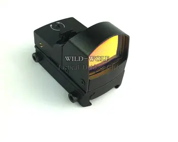 

High Quality Micro switch red dot sight scope Hunting Optics Red Dot RifleScope Sight black