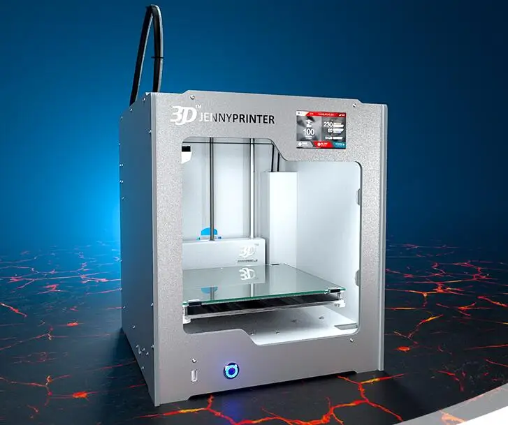 Jennyprinter поколения 4 Ultimaker2 Z205 Высокоточный настольный 3D принтер DIY Kit