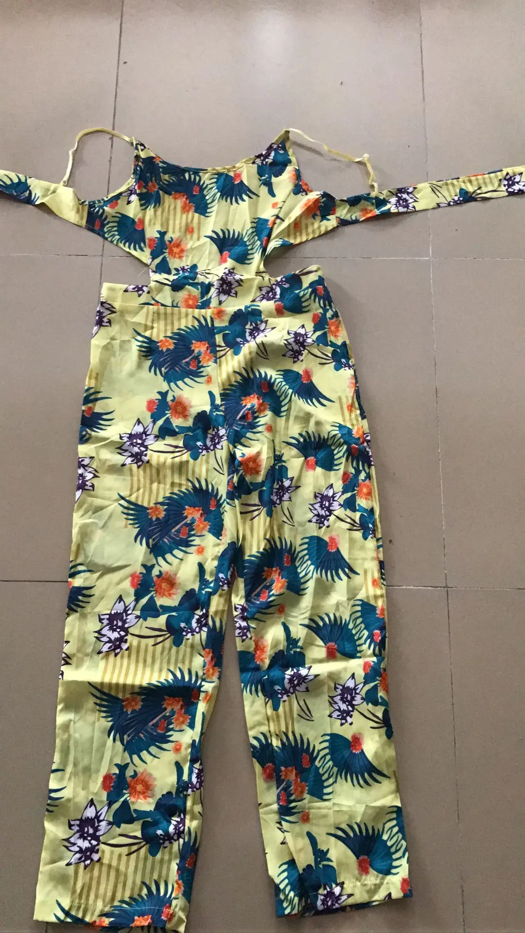summer 2019 women slacks with halter and pattern jumpsuits sexy fashion long pants summer 2019 women slacks with halter and pattern jumpsuits sexy fashion long pants