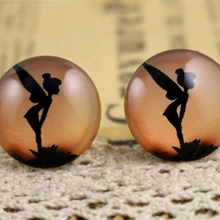 Горячая 10 шт 20 мм ручной работы фото стеклянные кабошоны узор куполообразные ювелирные изделия аксессуары Supplies-H3-30