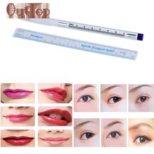 GRACEFUL Surgical Skin Marker Pen Scribe Tool for Tattoo Piercing Permanent Makeup Makeup Eyebrow Tattoo Manual Pen & Ruler NOV4