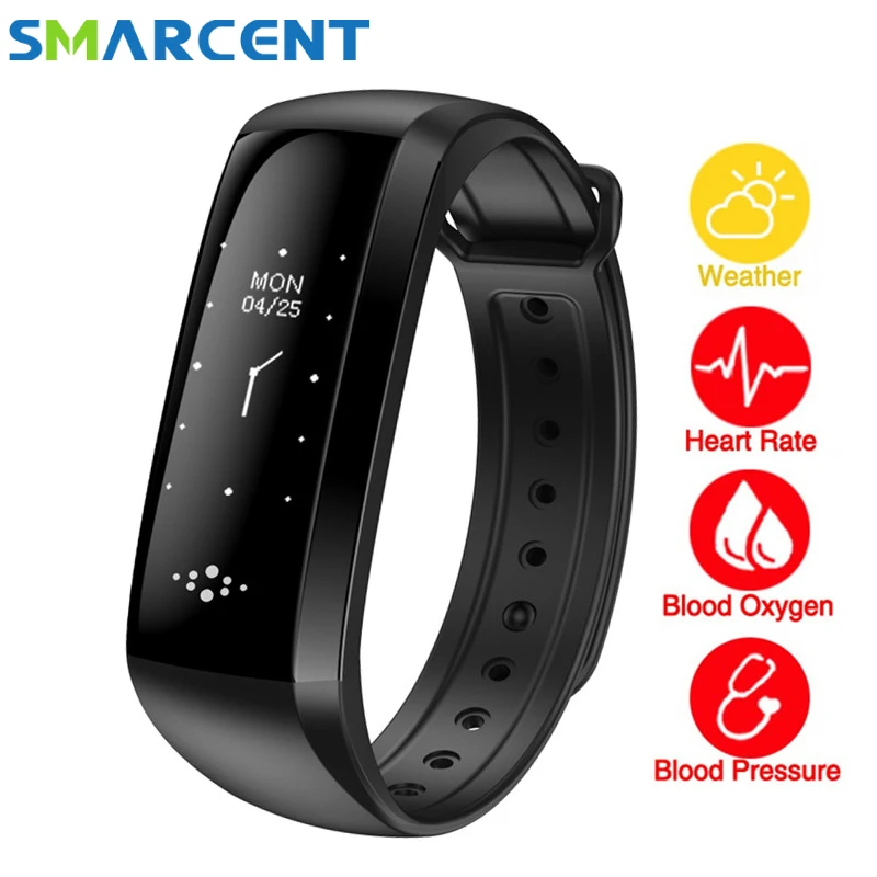 M2S Smart Fitness Bracelet Watch Intelligent Display Blood Pressure Heart Rate Monitor Blood Oxygen for Android