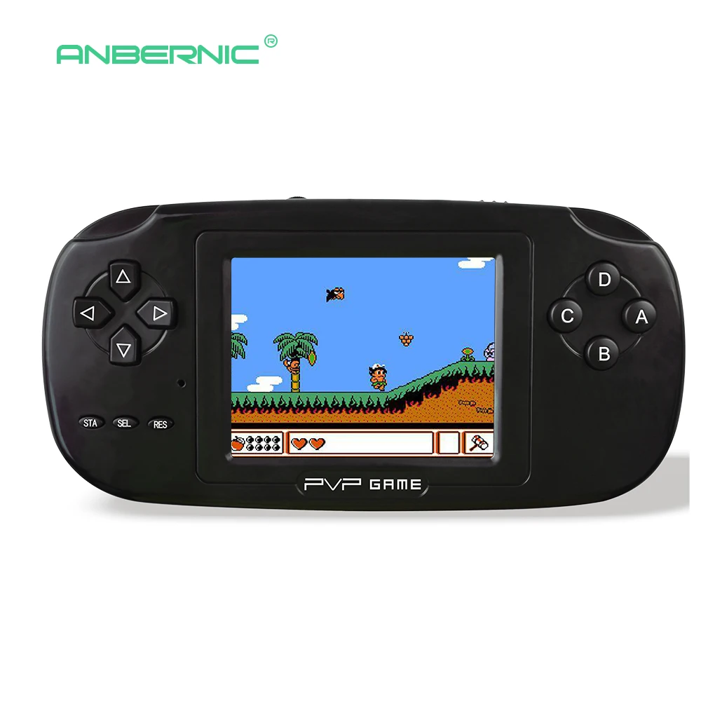 

3 Inch Childhood Portable Handheld Game Console 8 Bit Video Game White Mini Retro Game Console for Children Gift PVP-GAME 08