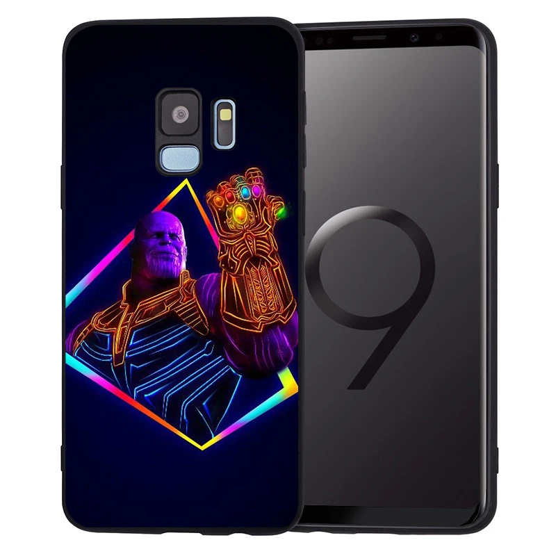 Marvel Avengers Heroes Deadpool Spider-Man Etui For Samsung Galaxy s9 case S6 S7 S8 S10 Lite J3 J5 J7 2017 J4 J6 J8 Plus Coque