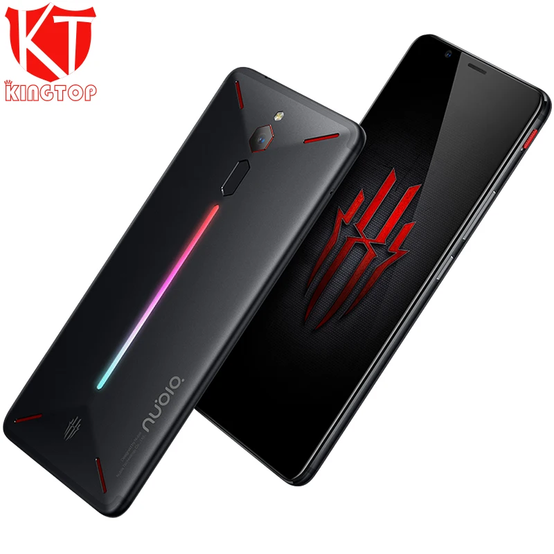 zte Nubia красный магический игровой мобильный телефон " Octa Core 6/8 GB/64 Гб 128 ГБ Полный Экран отпечатков пальцев Android 8,1 4G LTE смартфон