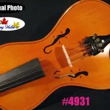 Концертная скрипка в стиле барокко 4/4, резонансный звук, Бант#4931