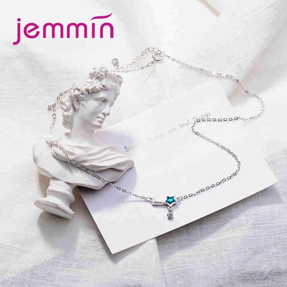 JEMMIN Genuine Brand Design Fashion Star Pendant Austrian crystal 925 Sterling Silver New Trendy Women Wedding Jewelry - Image 6