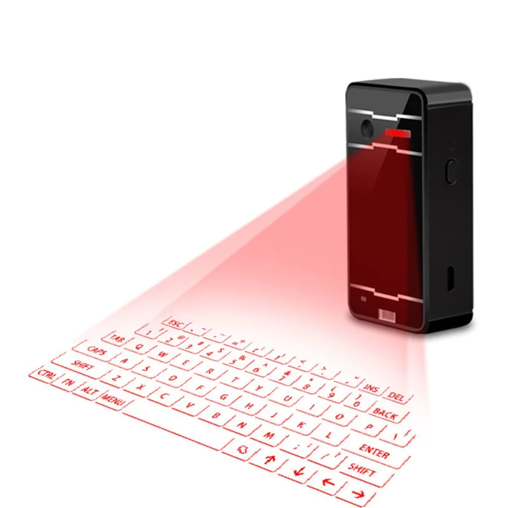 projeção do laser de bluetooth para o