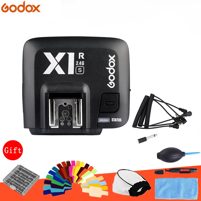 Godox X1R-C / X1R-N / X1R-S TTL 2.4G Wirelss Flash Receiver for X1T-C/N/S Xpro-C/N/S Trigger Canon / Nikon / Sony Dslr Speedlite