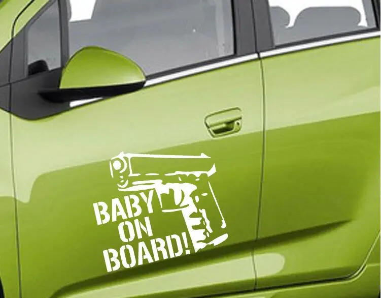 Наклейка на автомобиль Baby on Board 20 см * 18 | Автомобили и мотоциклы