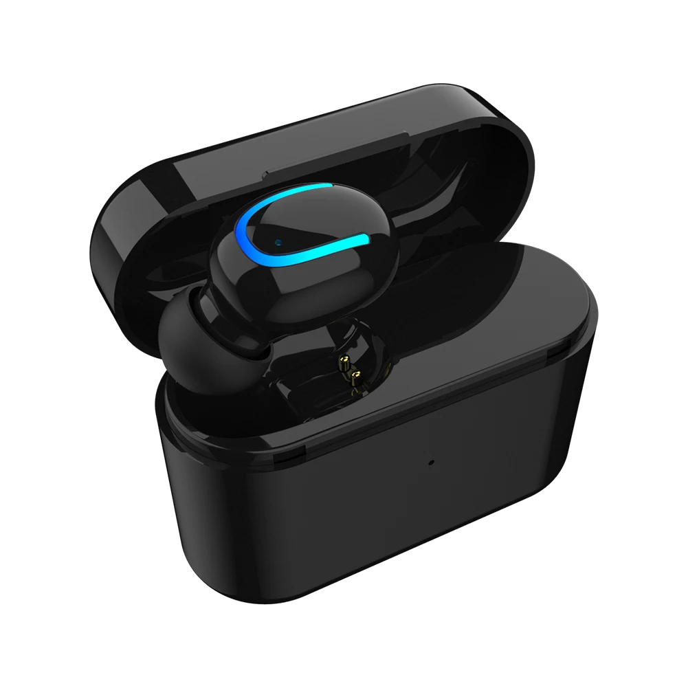 

Sports Mini Bluetooth 5.0 Earphone Stereo Wireless Active Noise Cancellation With Mic Handsfree Earbuds for Mobile Phone