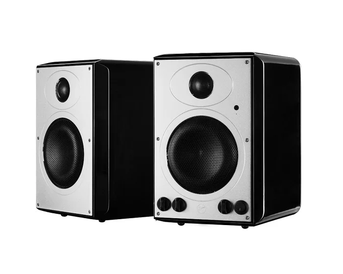 H5MKII Wireless 2.0 Multimedia Bookshelf Speakers High-fidelity Bluetooth WiFi Monitor Speakers 2-way 4th-order vented speaker