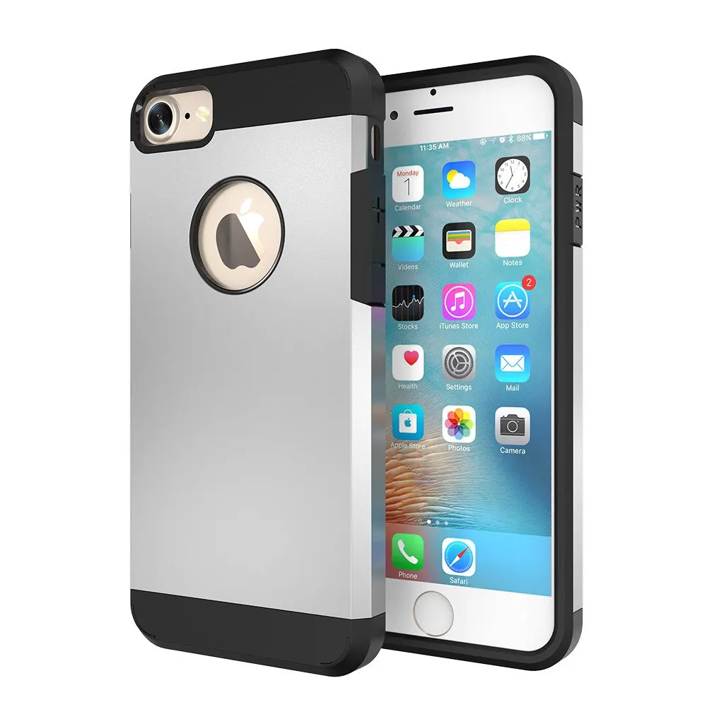 Мягкие жесткие чехлы для телефонов из ТПУ iPhone 5 5S SE 6 6s 7 Plus противоударный защитный