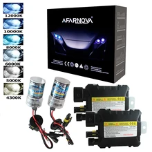 35 Вт/55 W 12 V ксеноновая лампа автомобильная лампа H1 H3 H7 H11 9005 9006 4300 k 5000 k 6000 k 8000 k HID тонкий балласт для ксенона фары комплект
