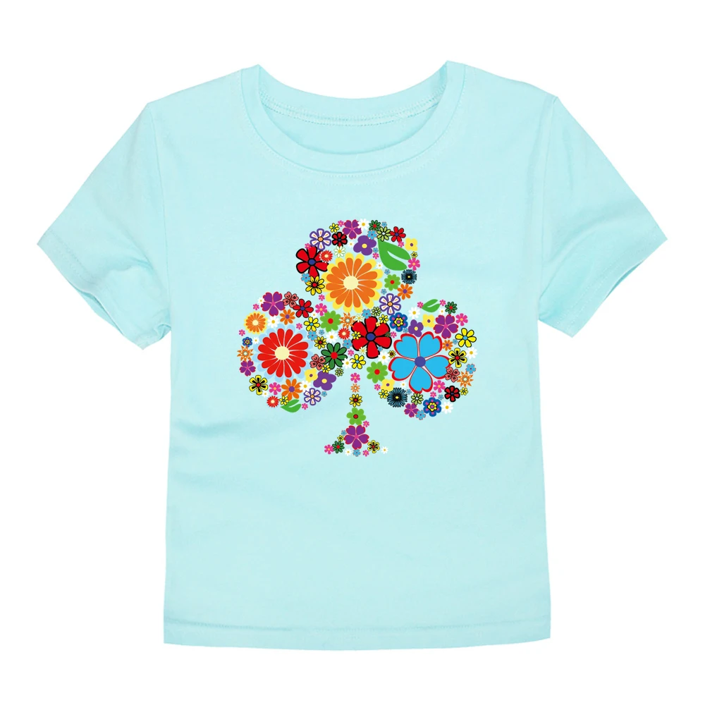 TINOLULING/Коллекция года; летняя детская футболка с изображением дерева и цветов; футболка с рисунком дерева для мальчиков и девочек; топы для детей; футболки для малышей; От 2 до 14 лет