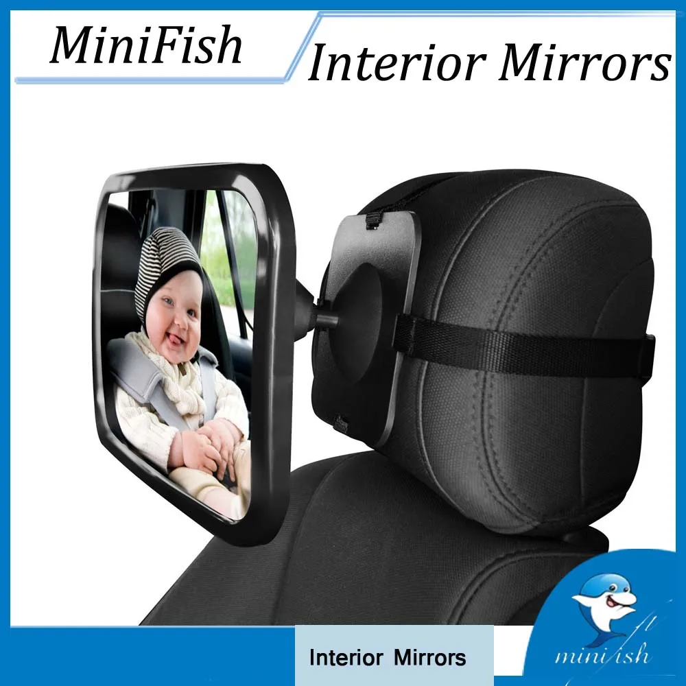 Adjustable Car Safety Wide View Back Seat Mirror Baby Rearview Infants