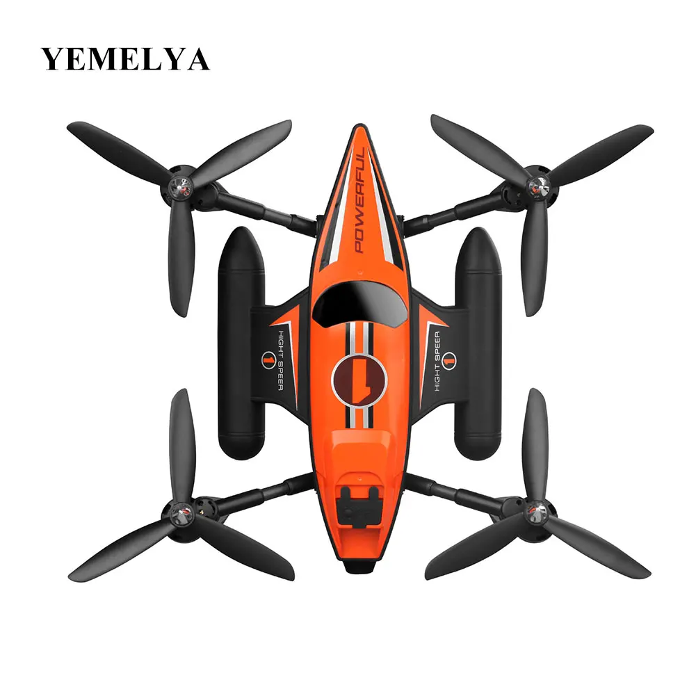 

Q353 Aeroamphibious Air Land Sea Mode 3 in 1 Headless Mode 2.4G RC Quadcopter RTF Headless Mode One Key Return RC Quadcopter