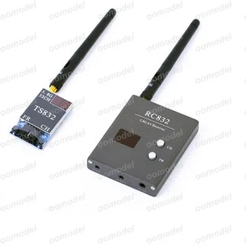 

5.8G 600mw AV Transmitter TS832 32 Channel & Receiver RC832 Free Track Shipping